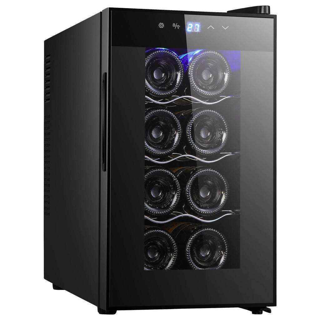 XXXL WEINKÜHLSCHRANK Schwarz