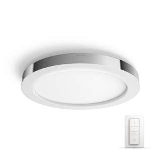 Philips BADEZ.-DECKENLEUCHTE HUE WHITE, Weiß, Silber