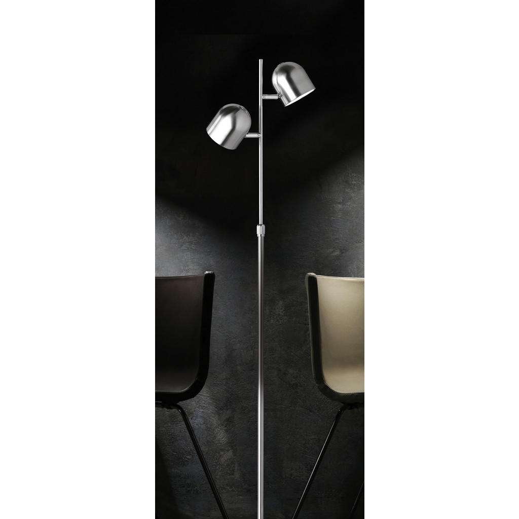 XXXL LED-STEHLEUCHTE, Silber