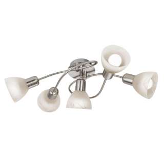 Boxxx LED-DECKENLEUCHTE, Weiß, Silber