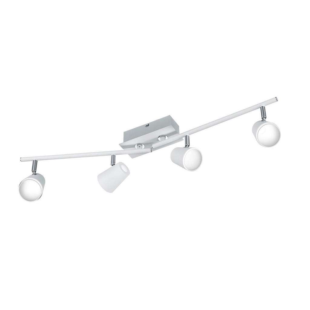 XXXL LED-STRAHLER, Weiß, Silber
