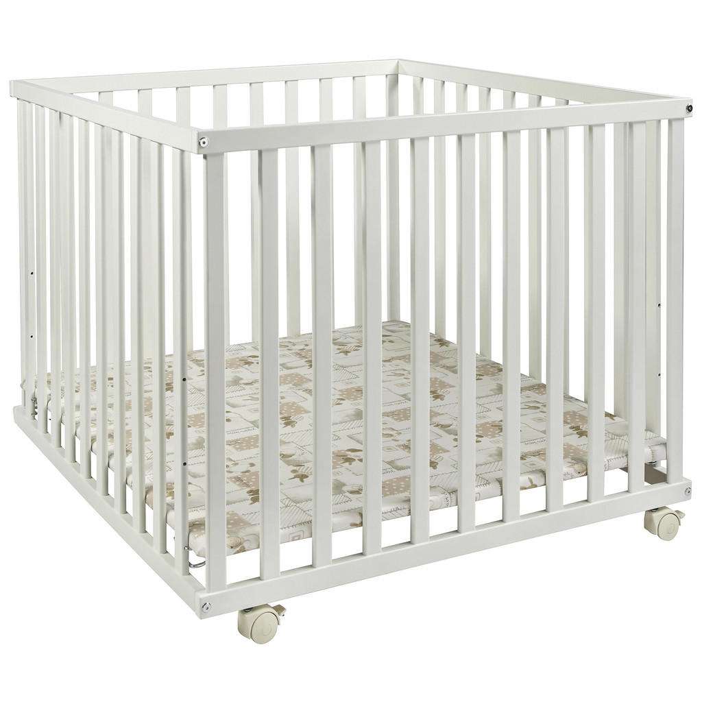 My Baby Lou LAUFGITTER 100/100/70 cm, Weiß