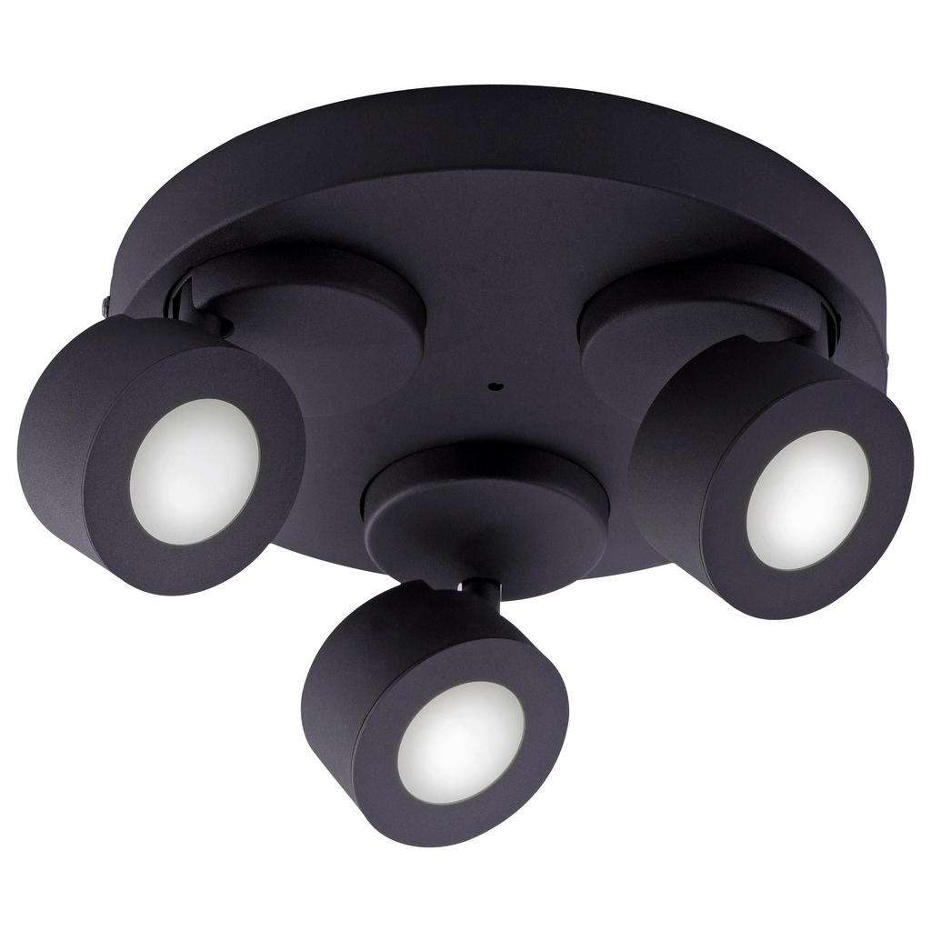 XXXL LED-STRAHLER, Schwarz