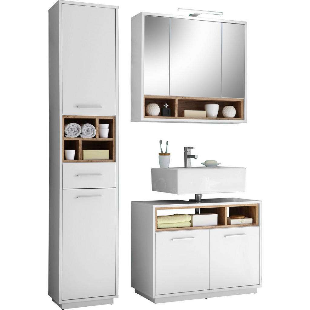 Xora BADEZIMMER Weiß, Braun