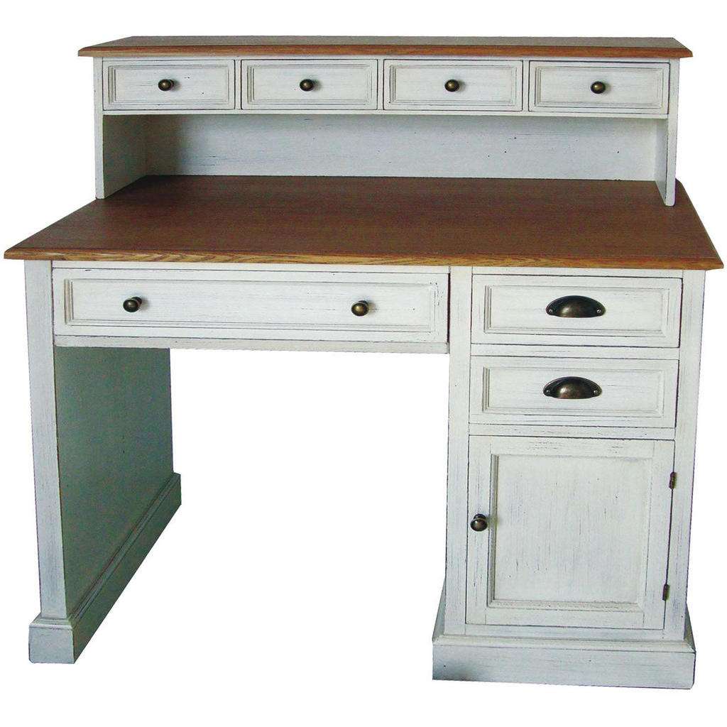 XXXL SCHREIBTISCH Paulownia Weiß