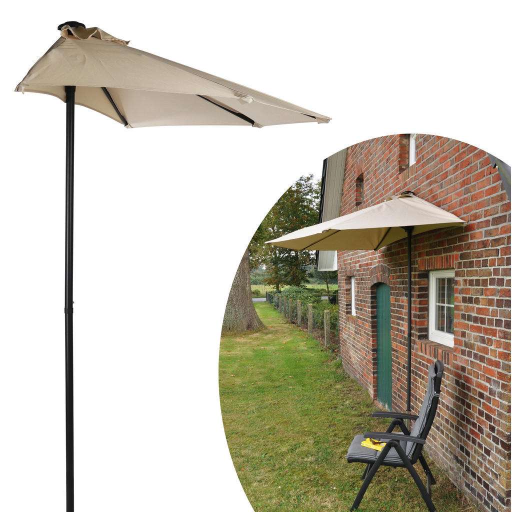 XXXL SONNENSCHIRM 200 cm Beige