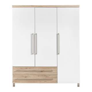 Paidi BABYKLEIDERSCHRANK Lennox Weiß, Braun