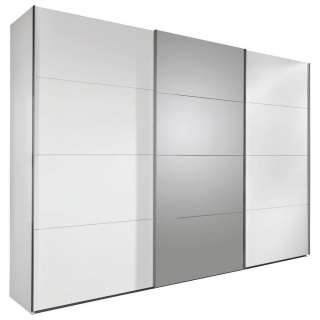 Carryhome SCHWEBETÜRENSCHRANK 3-türig Weiß