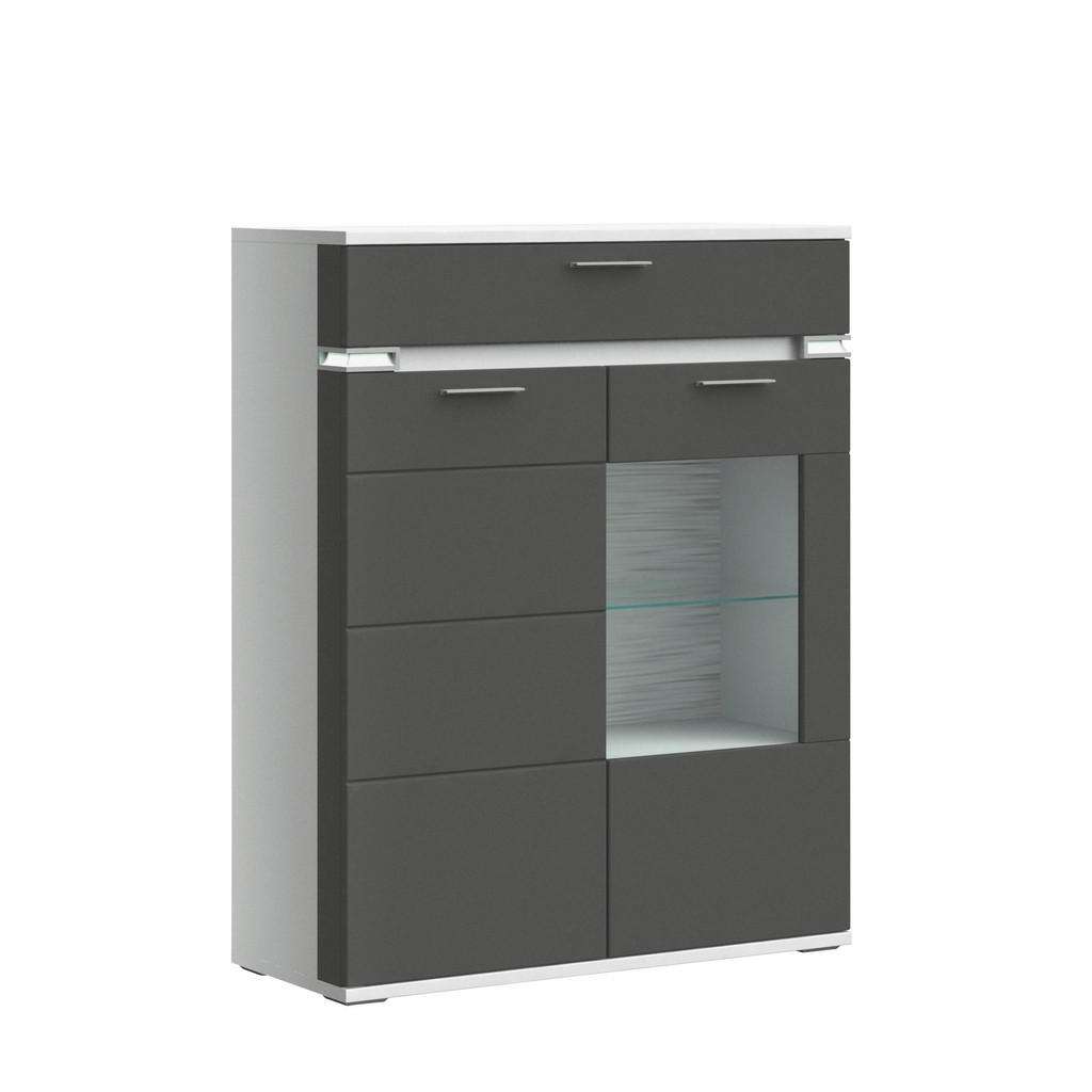 Stylife HIGHBOARD Melamin Weiß