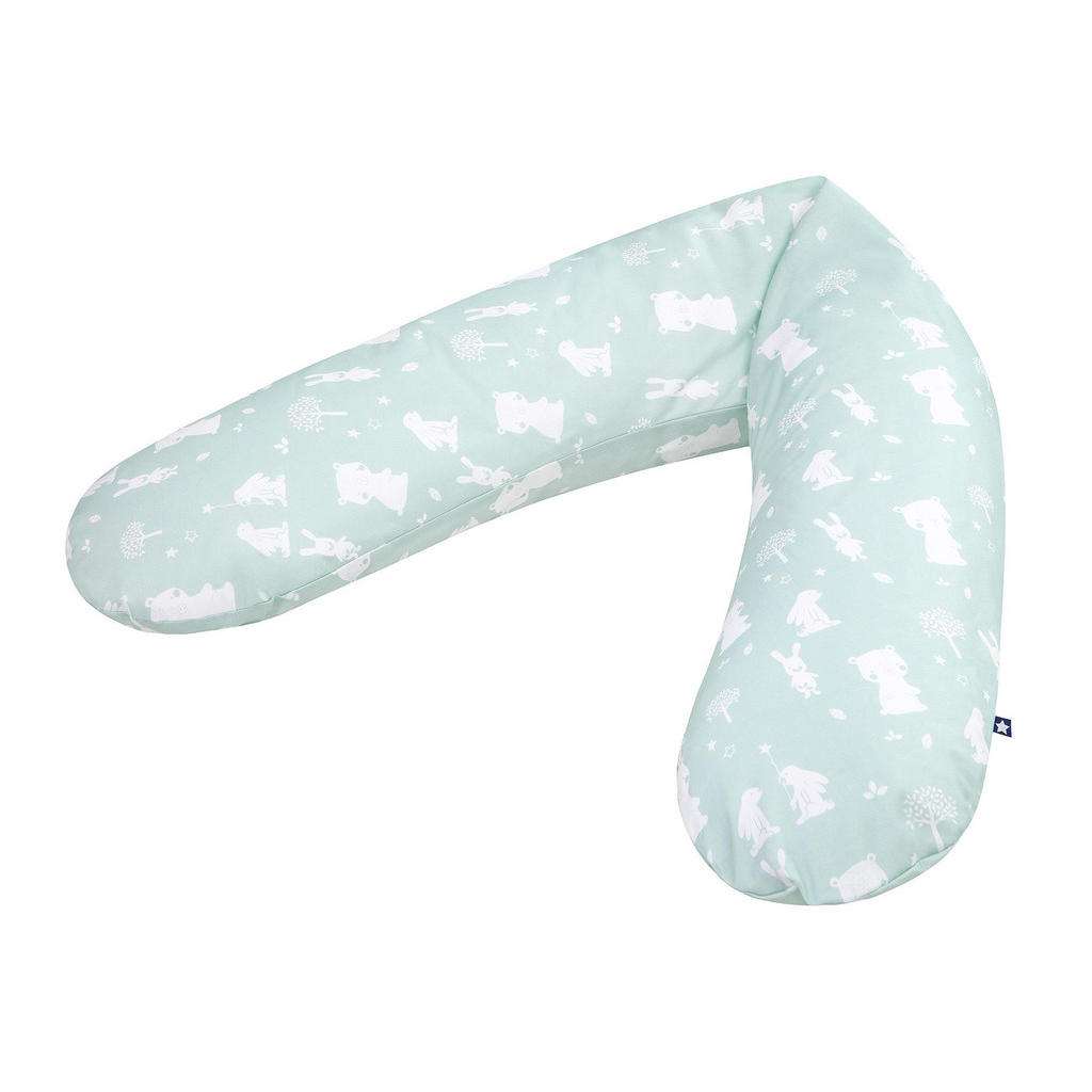 Zöllner STILLKISSEN, Weiß, Grün