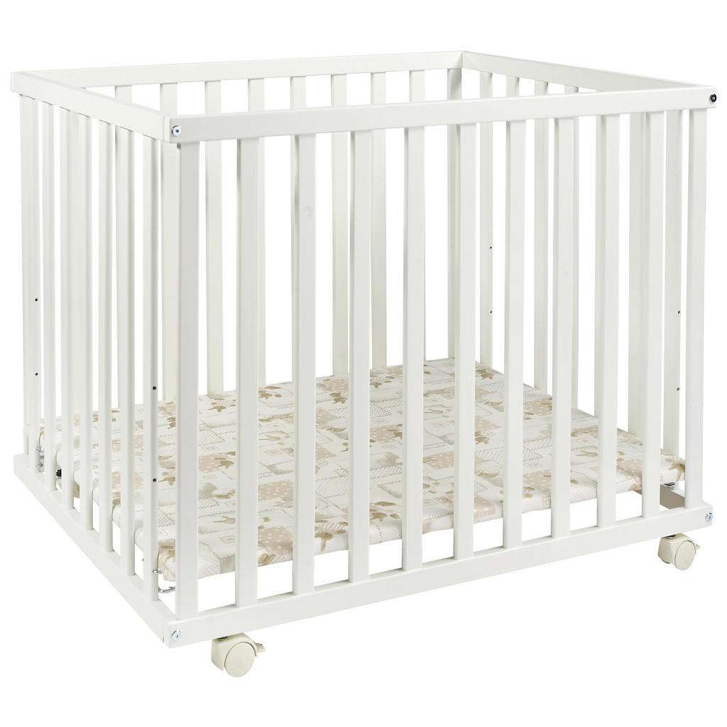 My Baby Lou LAUFGITTER 100/75/70 cm, Weiß