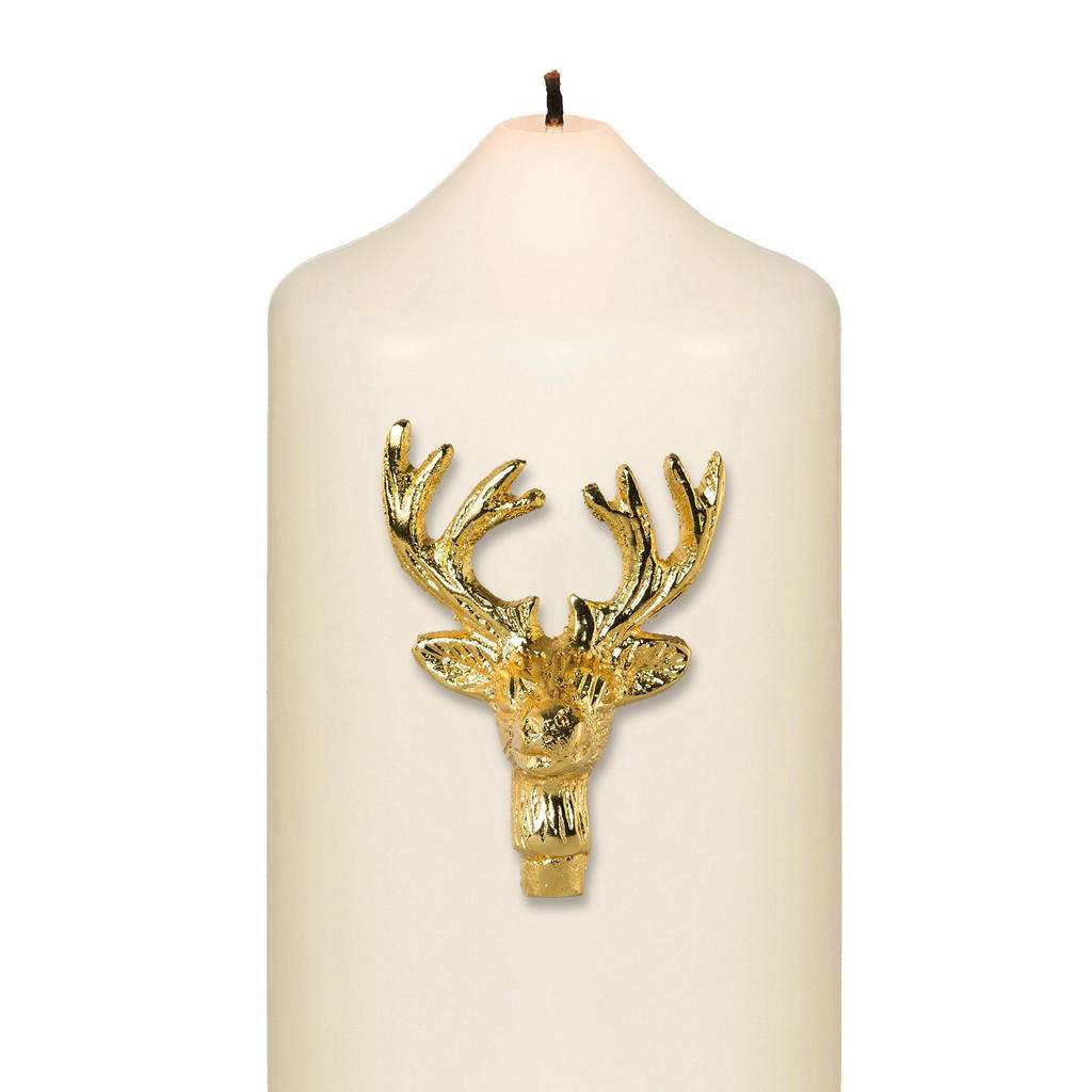 X-Mas KERZENSTECKER 6ER SET, Gold