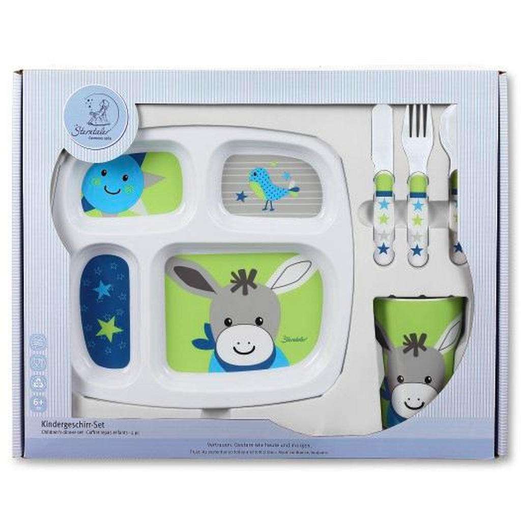 Sterntaler KINDERGESCHIRRSET, Blau