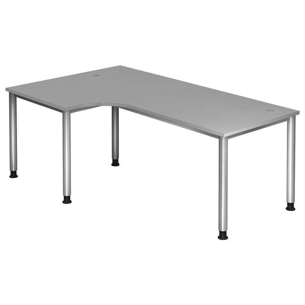 XXXL ECKSCHREIBTISCH Grau, Grau