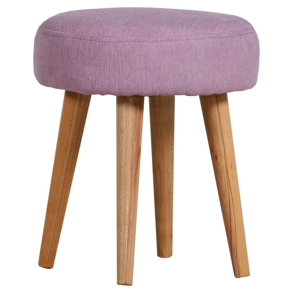 Carryhome HOCKER Flachgewebe Rosa