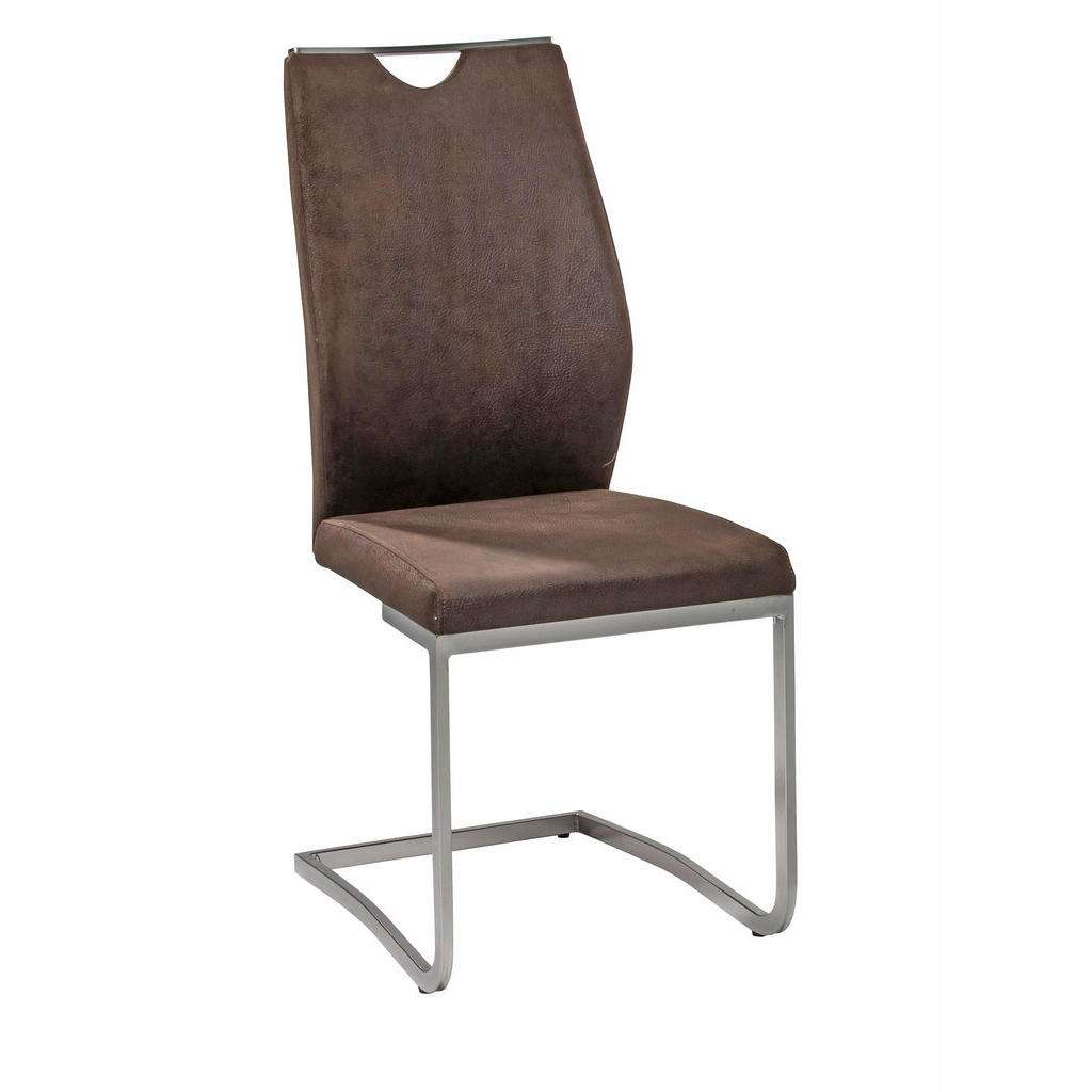 Carryhome SCHWINGSTUHL Mikrofaser braun