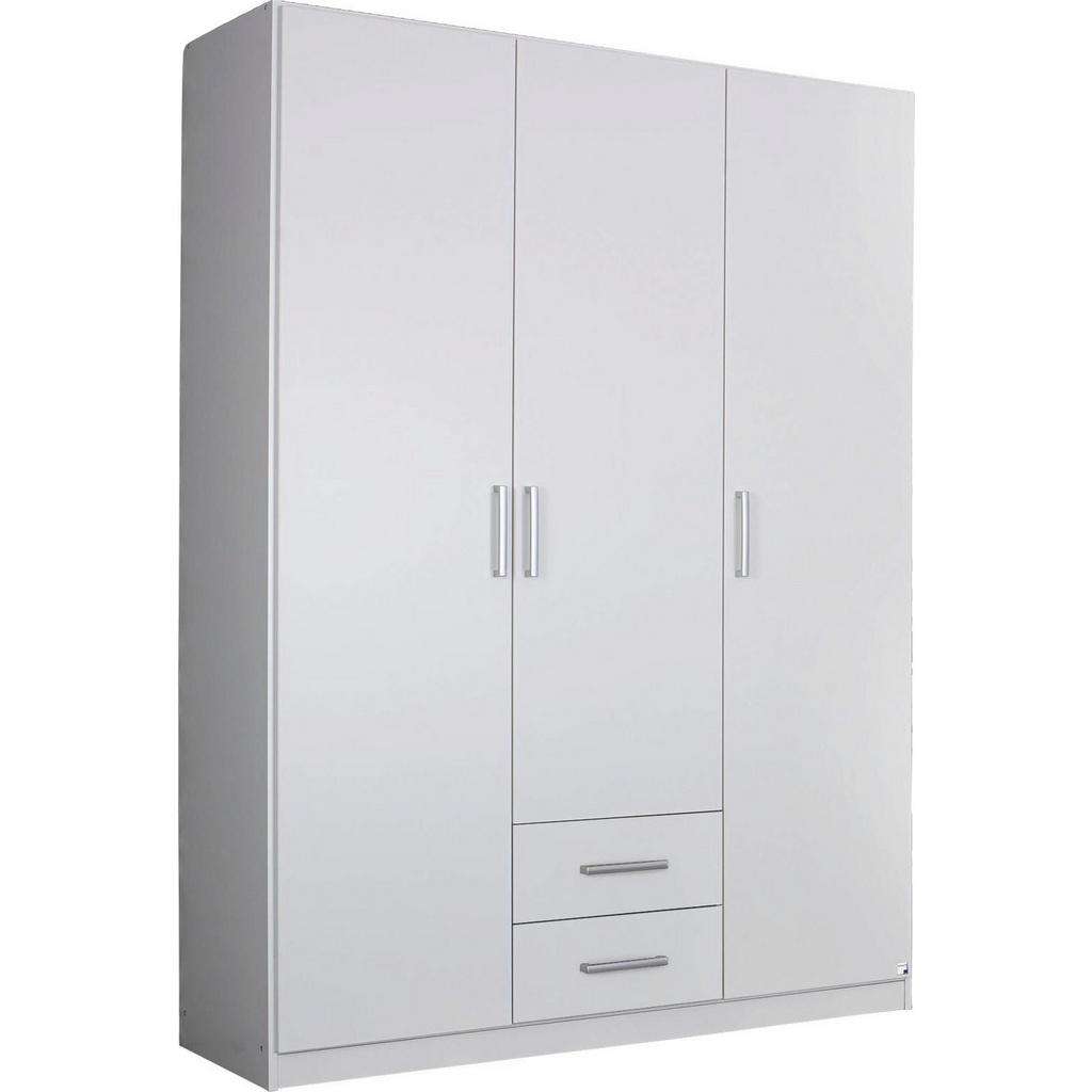 Carryhome DREHTÜRENSCHRANK 3-türig Weiß