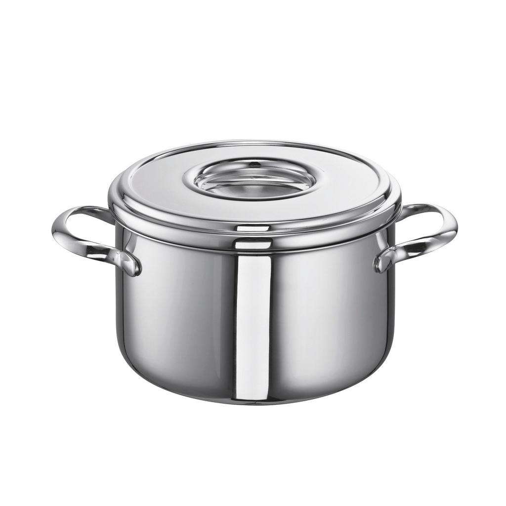 Schulte Ufer FLEISCHTOPF Edelstahl 3,5 L, Silber