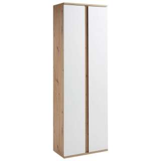 Xora GARDEROBENSCHRANK Weiß, Braun