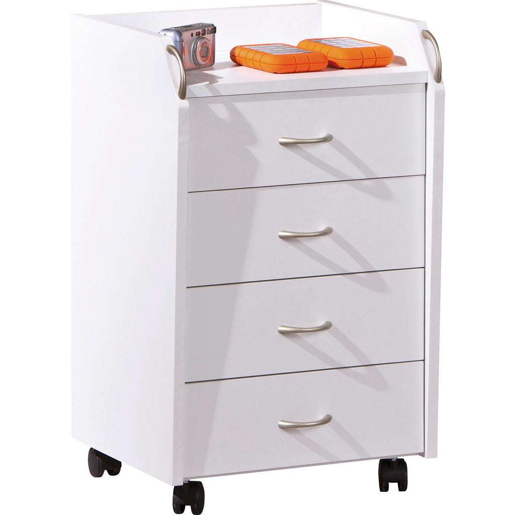 Carryhome ROLLCONTAINER Weiß