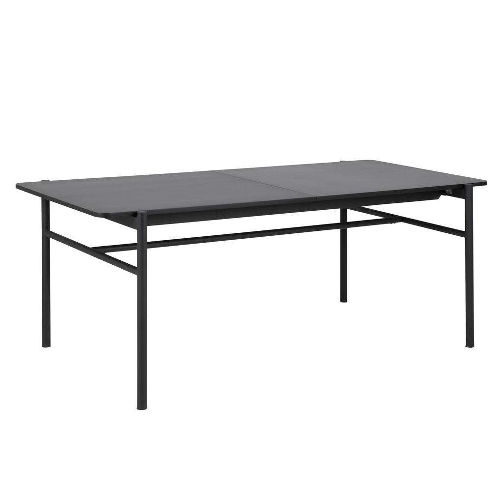 Ambia Home AUSZIEHTISCH rechteckig Schwarz