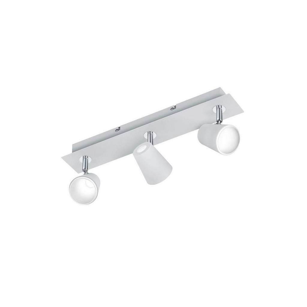 XXXL LED-STRAHLER, Weiß, Silber