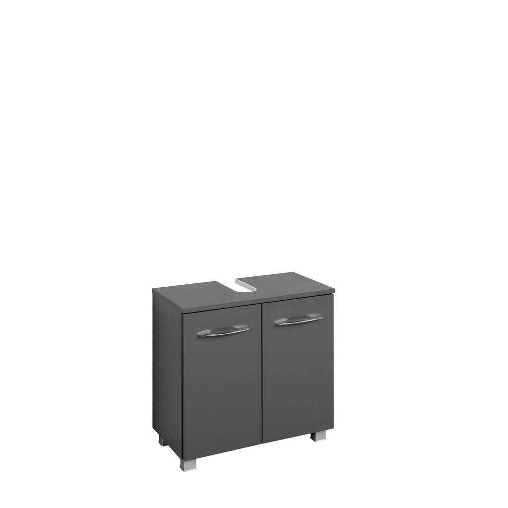 Carryhome WASCHBECKENUNTERSCHRANK Grau
