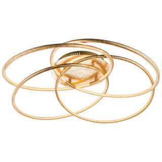 XXXL LED-DECKENLEUCHTE, Gold