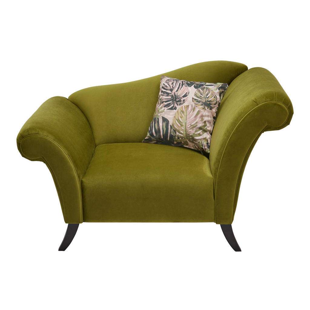 Carryhome SESSEL Mikrofaser Olivgrün