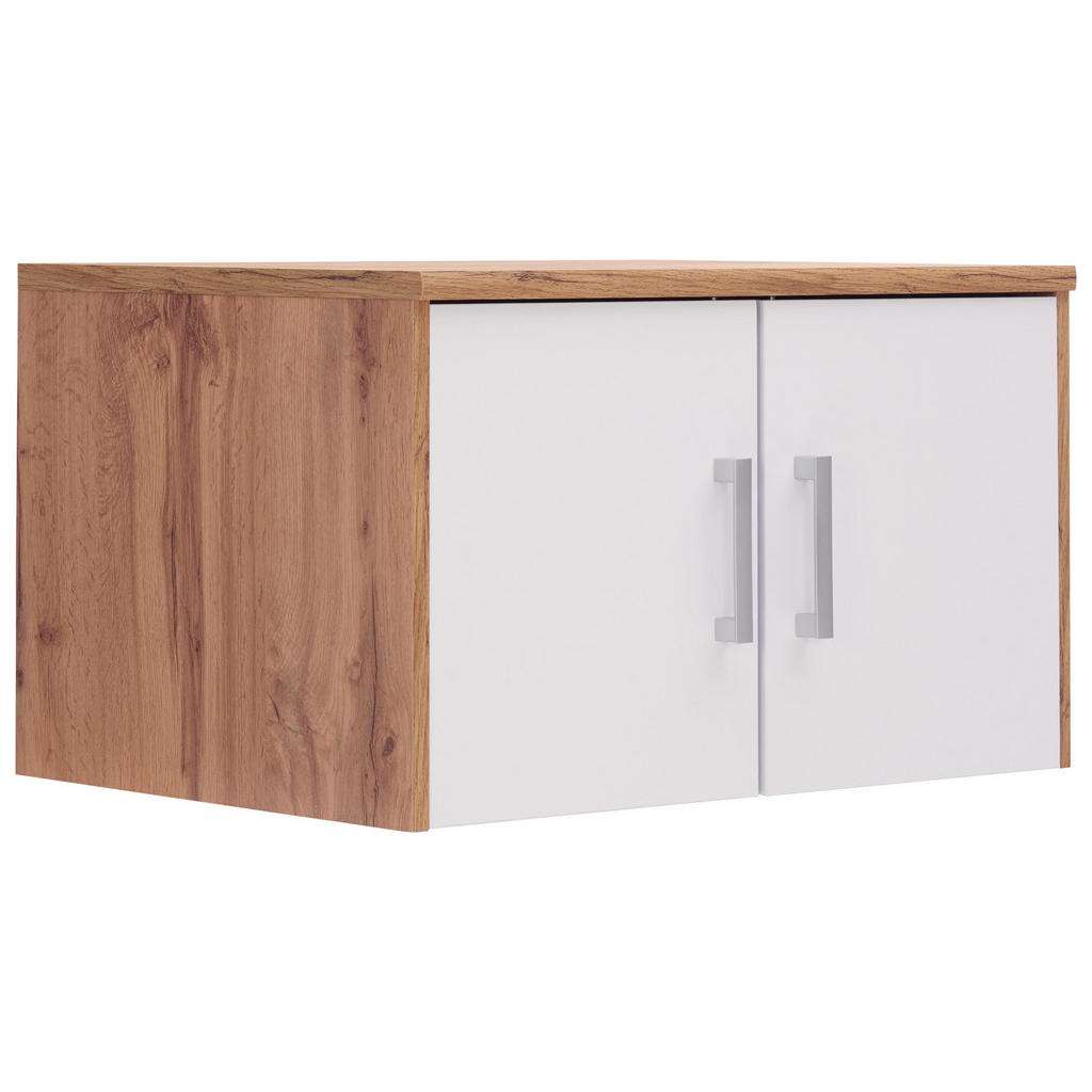 Xora AUFSATZSCHRANK 72/43/54 cm Weiß, Braun