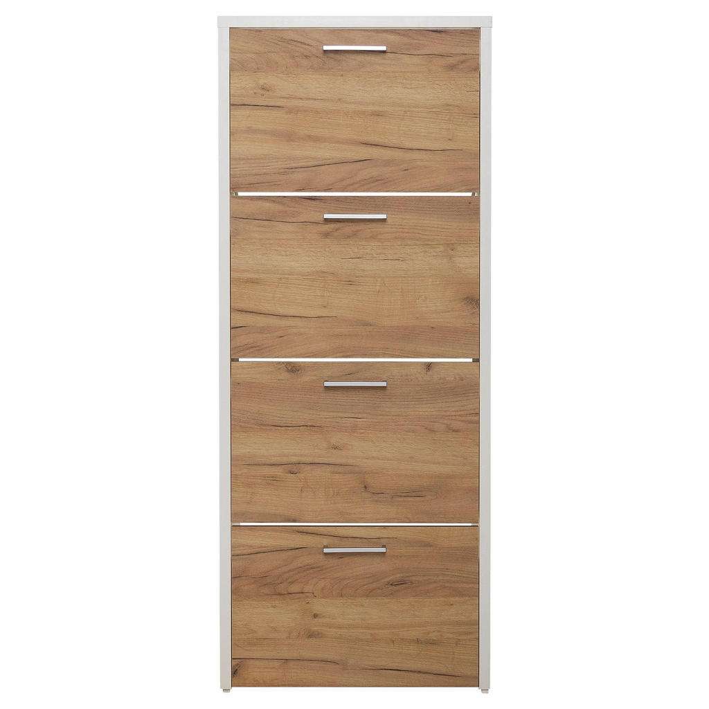 XXXL SCHUHKIPPER foliert Weiß, Braun