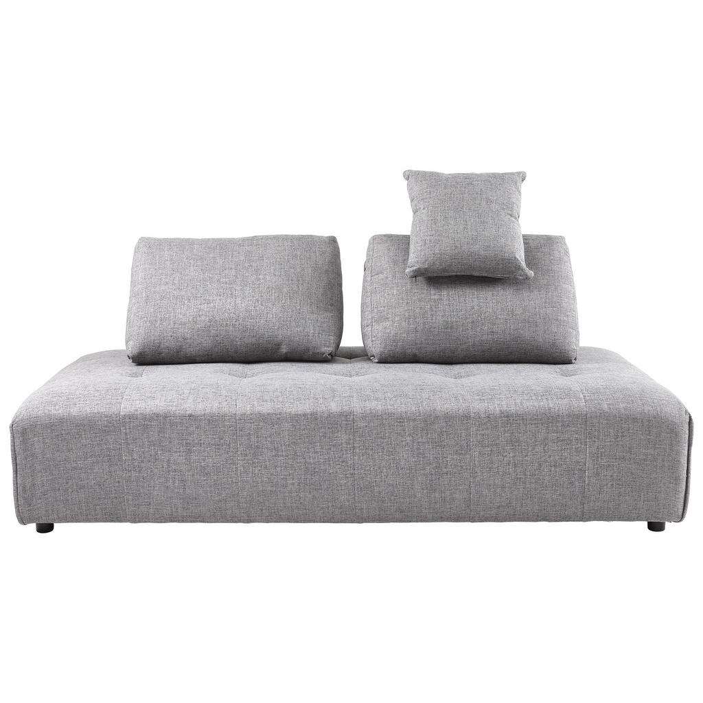 Cantus DREISITZER-SOFA Textilgeflecht Grau