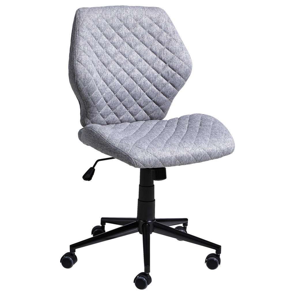 Carryhome DREHSTUHL Webstoff Grau