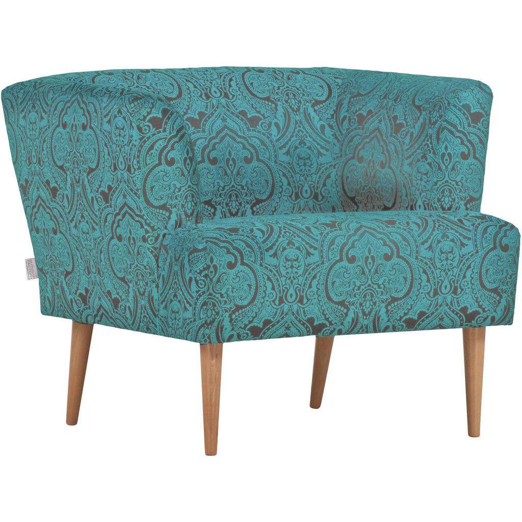 Hom`in SESSEL Flachgewebe Blau