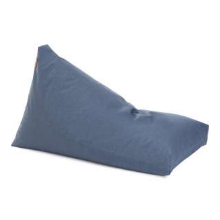 TRIMM Copenhagen - Felix Lounger Sitzsack - blue jeans - outdoor