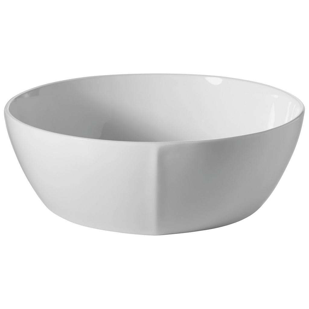 Novel SALATSCHÜSSEL Bone China Keramik, Weiß