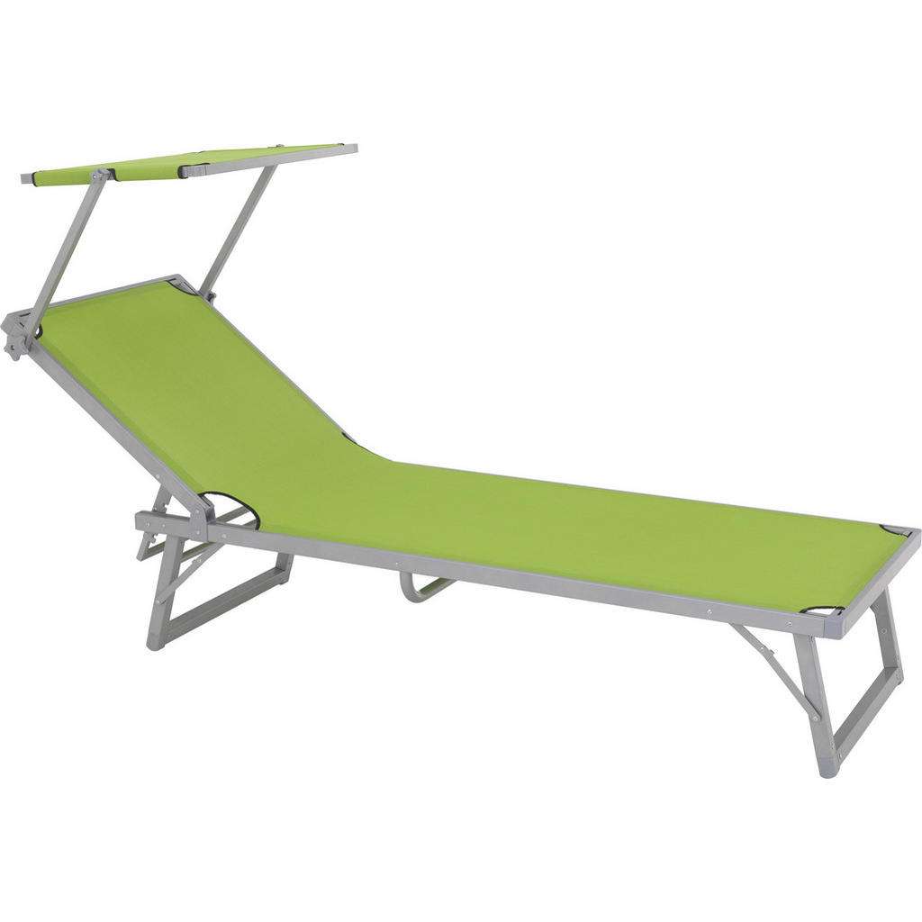Ambia Garden GARTENLIEGE Aluminium pulverbeschichtet Grün