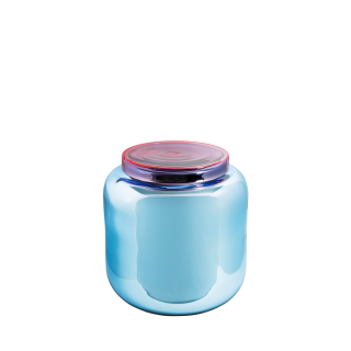 Pulpo - Container Beistelltisch - blau - indoor