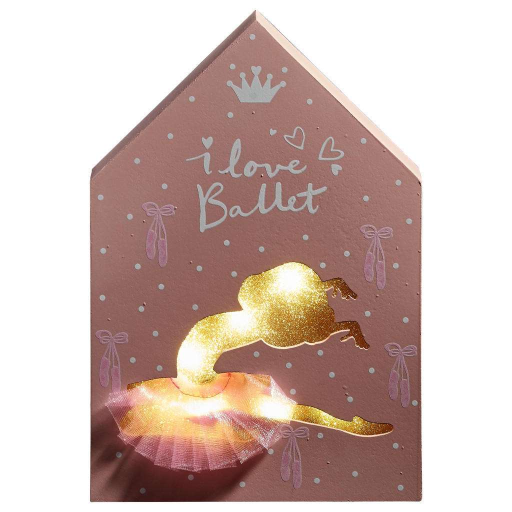 Monee LEUCHTBILD Weiß, Rosa