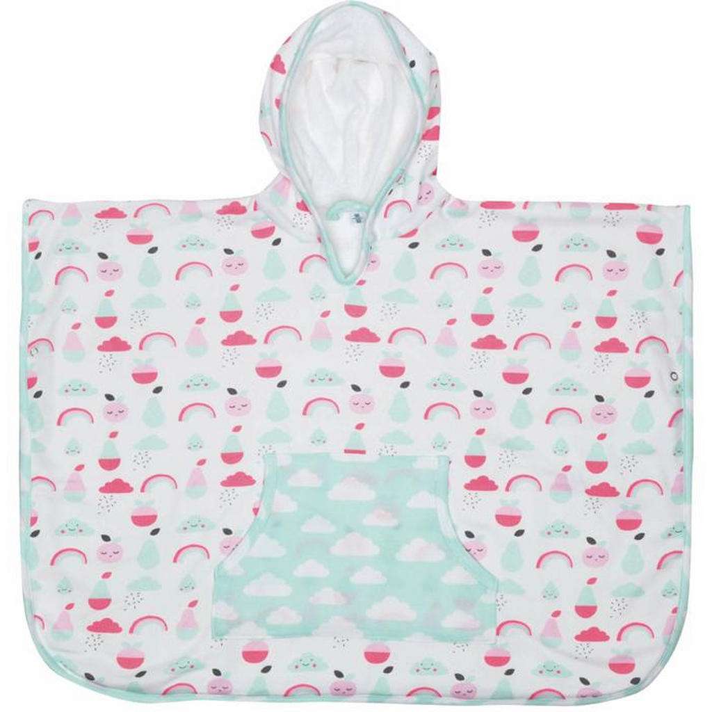 Bebe Jou PONCHO, Weiß, Grün