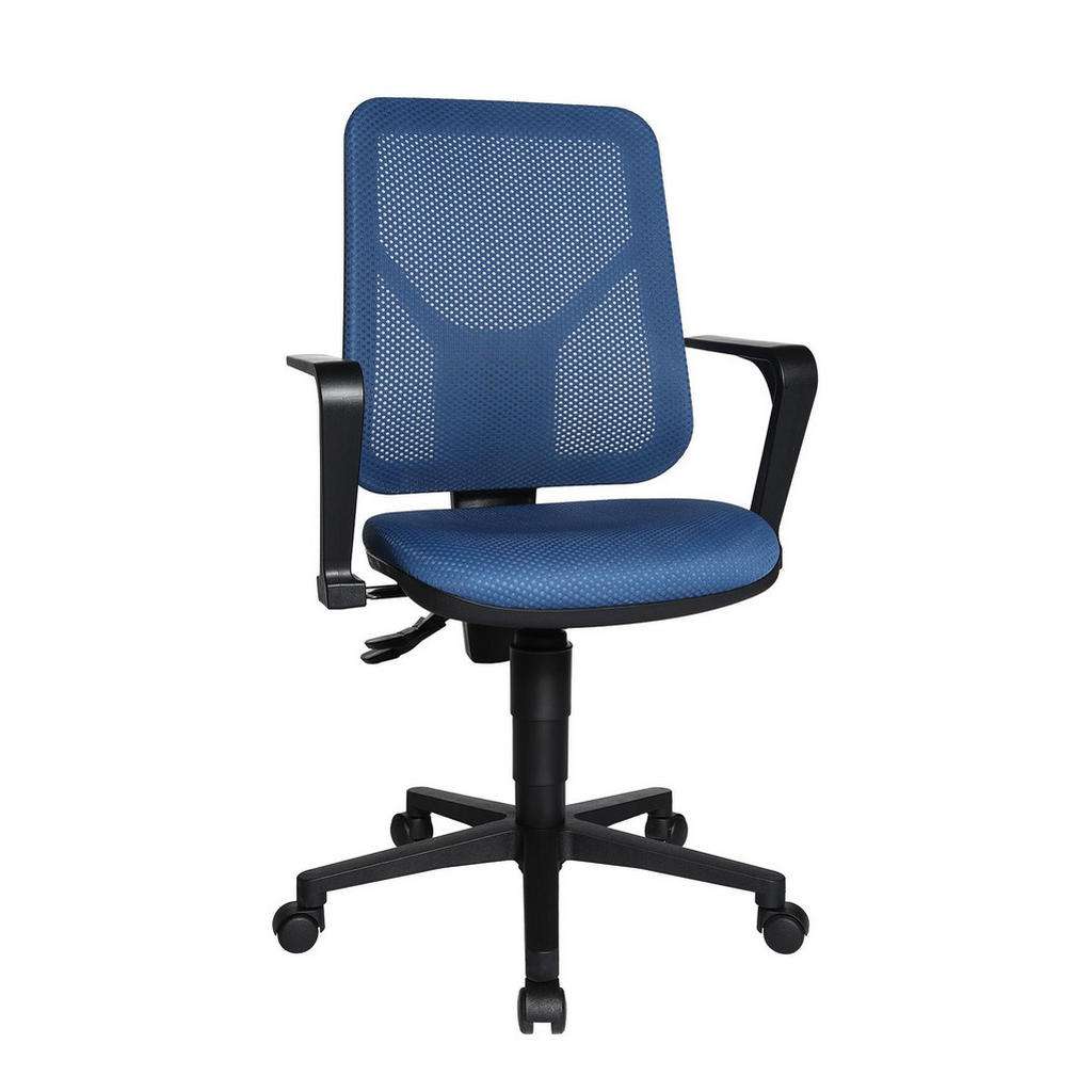 XXXL DREHSTUHL Flachgewebe, Netz Blau