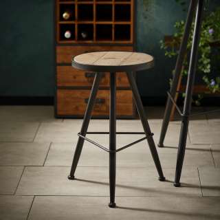 Ambia Home BARHOCKER Mehrfarbig, Schwarz