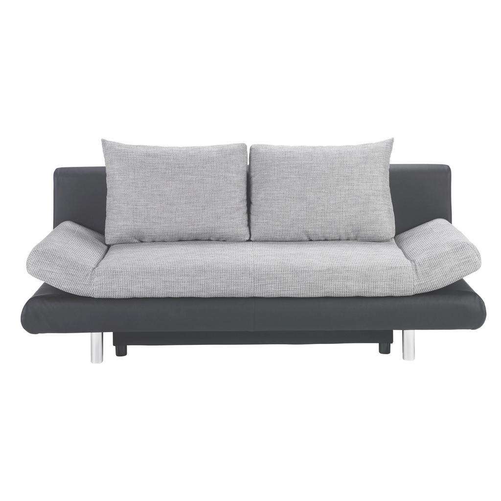 Carryhome SCHLAFSOFA Webstoff Weiß