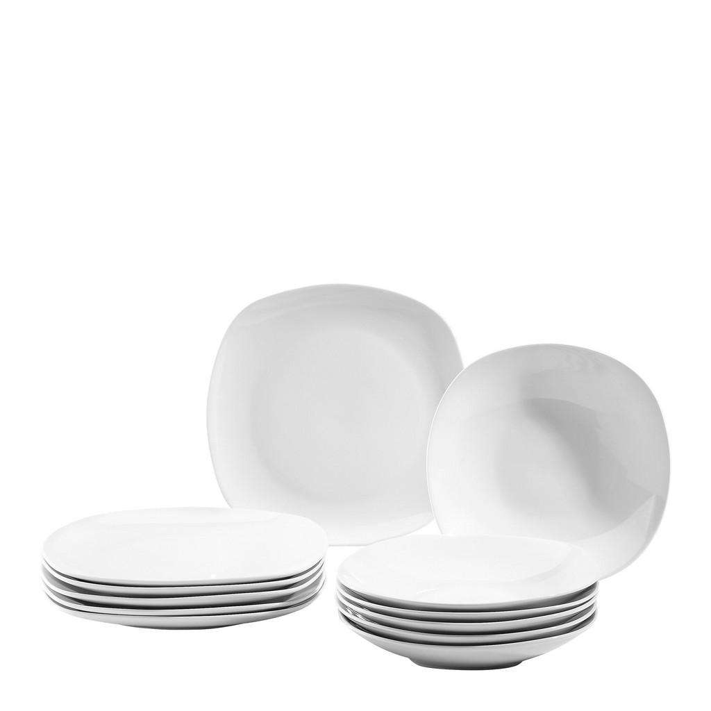 Homeware Porzellan TAFELSERVICE 12-teilig, Weiß