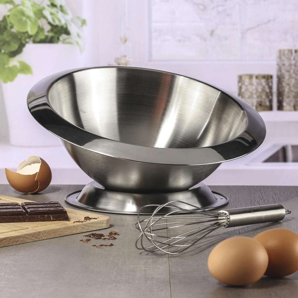 XXXL RÜHRSCHÜSSELSET, Silber