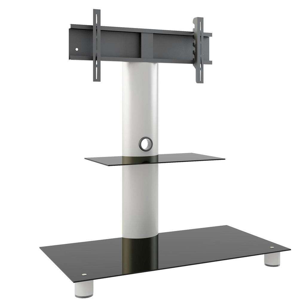 XXXL TV-RACK Metall, Glas Mehrfarbig