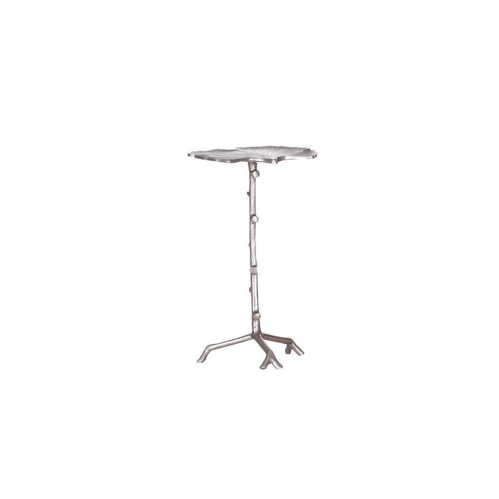 Carryhome BEISTELLTISCH Freiform Silber