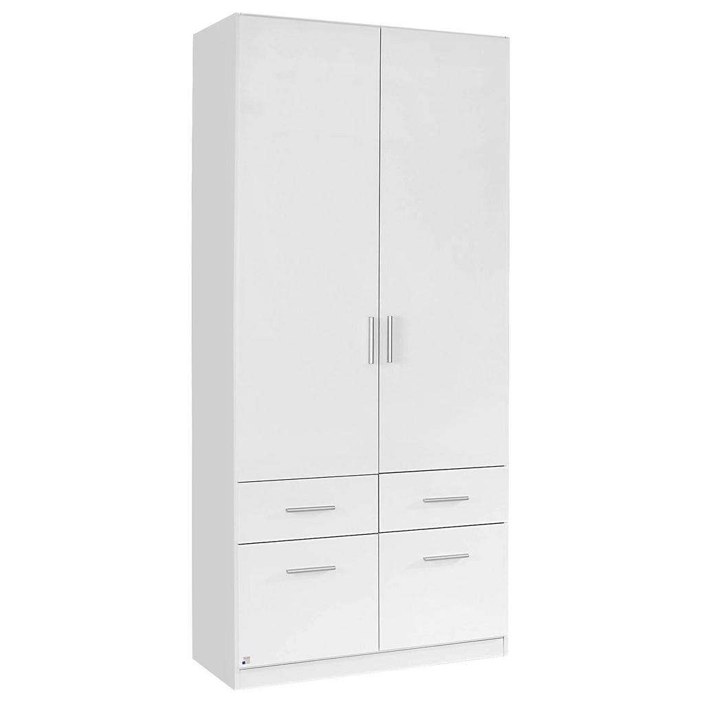 Carryhome KLEIDERSCHRANK 2-türig Weiß