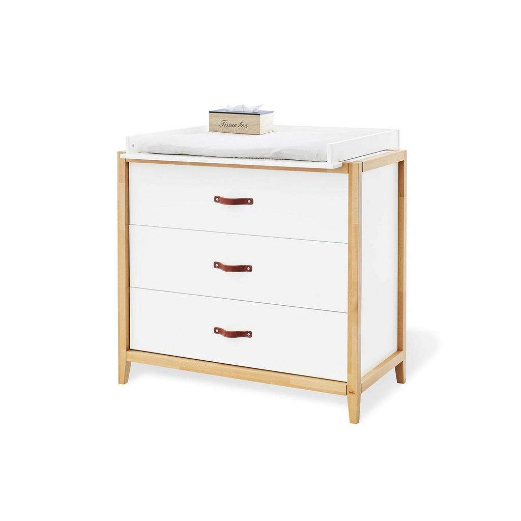 XXXL WICKELKOMMODE Pinolino Calimero Buche Beige