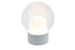 Pulpo - Boule Bodenleuchte Medium  - Transparent Opal White Inside - indoor